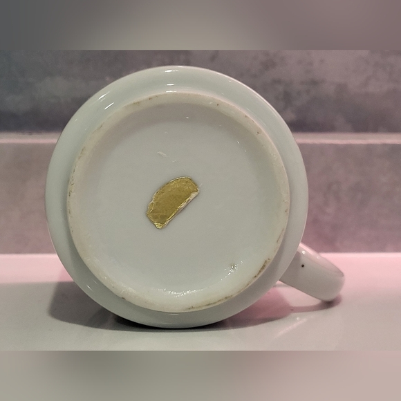 Porcelain Vintage Mustache Mug, Made Japan - Picture 9 of 10